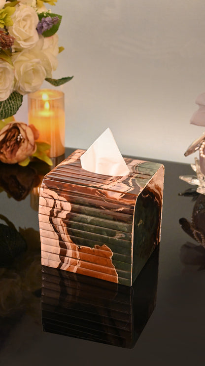 Earth Marble: Flexi Square Tissue Box