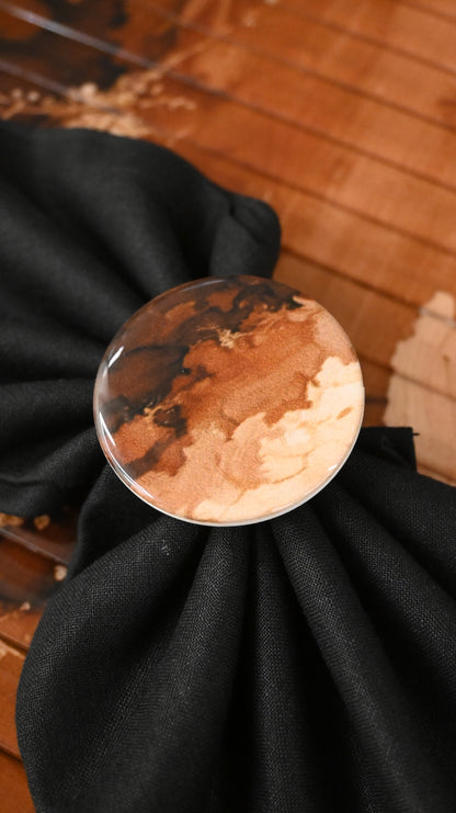 Golden Fade: Napkin Ring (Set of 4)