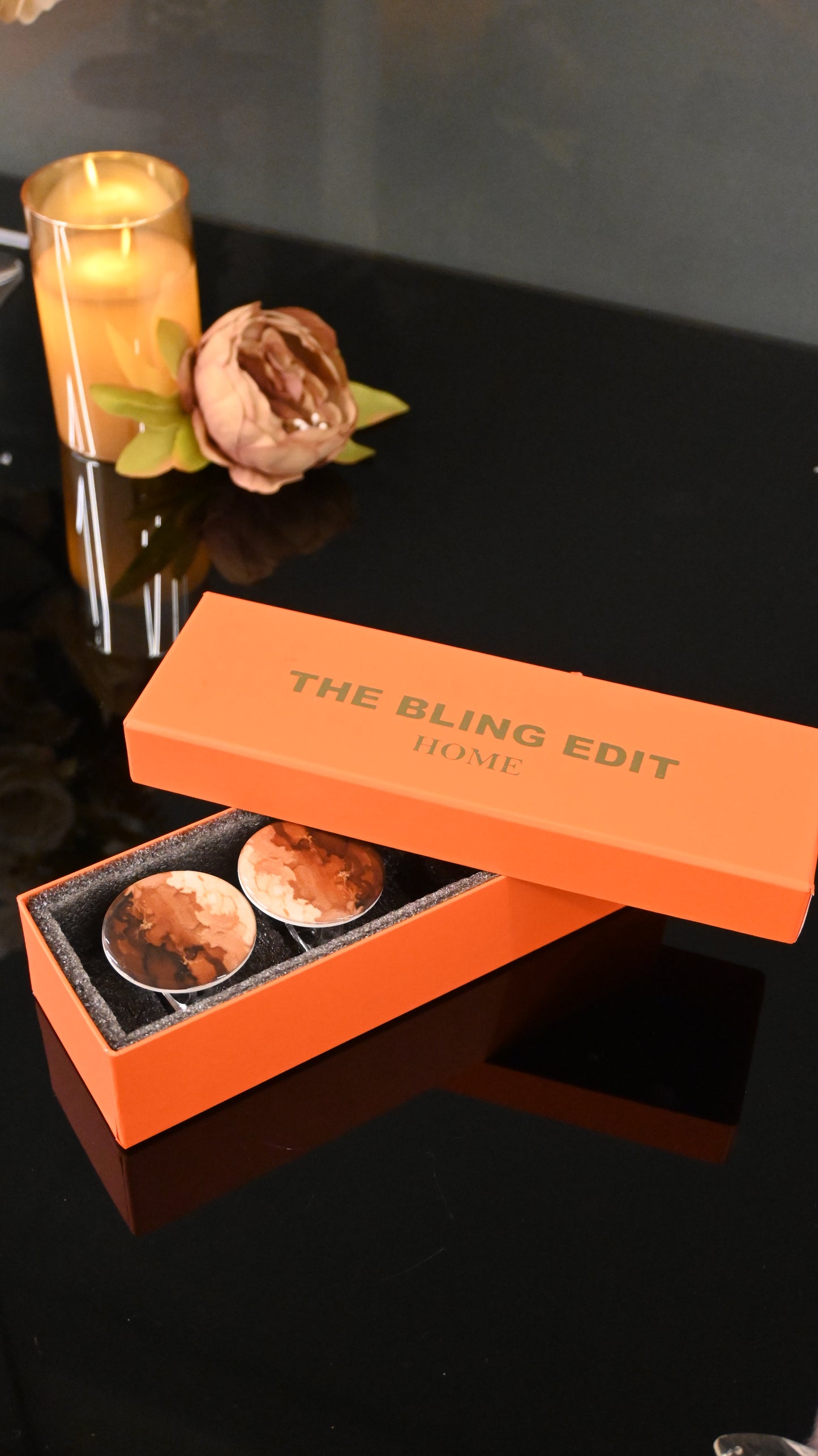 Golden Fade: Napkin Ring (Set of 4)