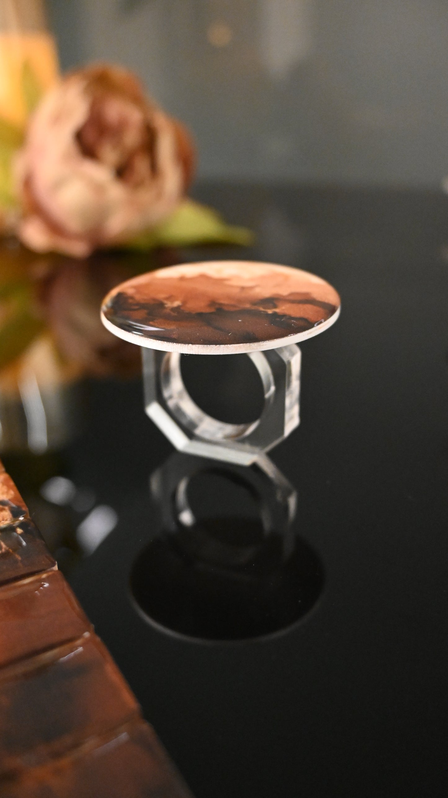 Golden Fade: Napkin Ring (Set of 4)