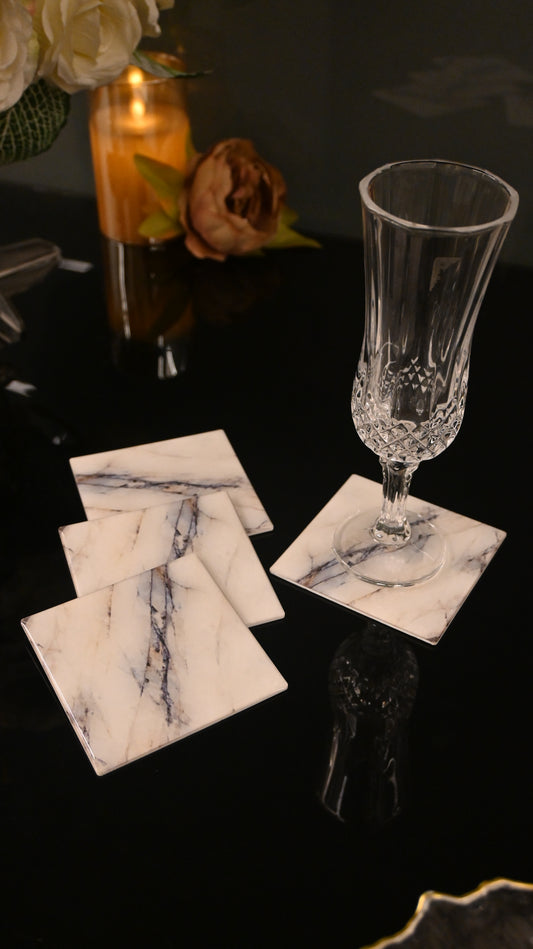 Italian Marble: Coasters (Set of 4)