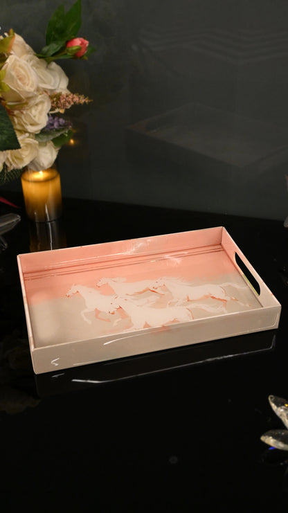 Stallion: Rectangular 4 Wall Tray