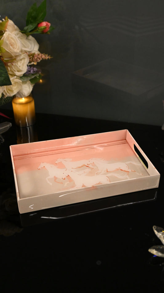 Stallion: Rectangular 4 Wall Tray