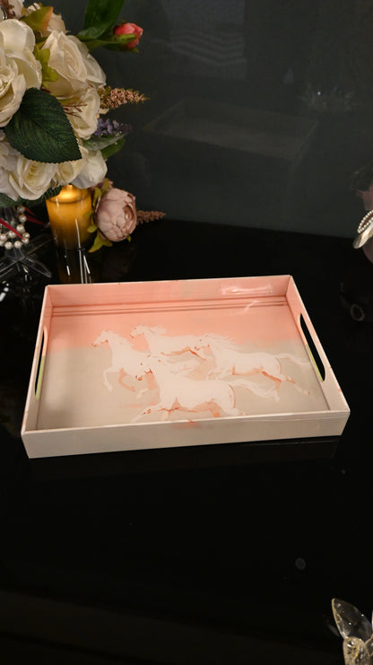 Stallion: Rectangular 4 Wall Tray