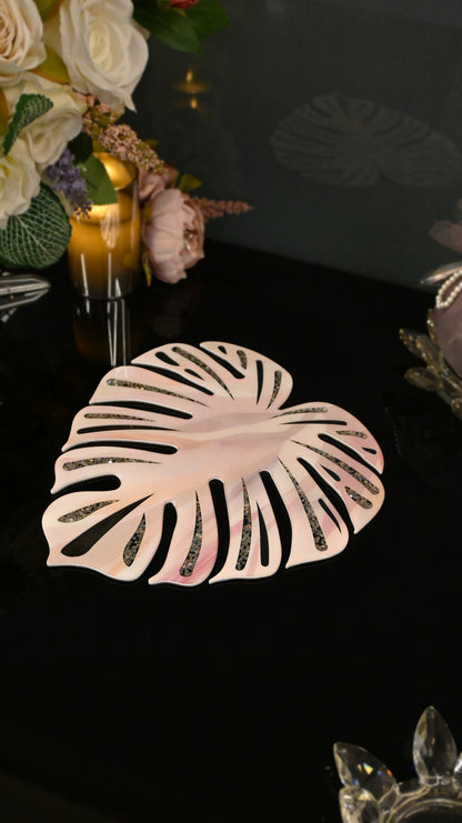 Pink Bloom: Leaf Placemat