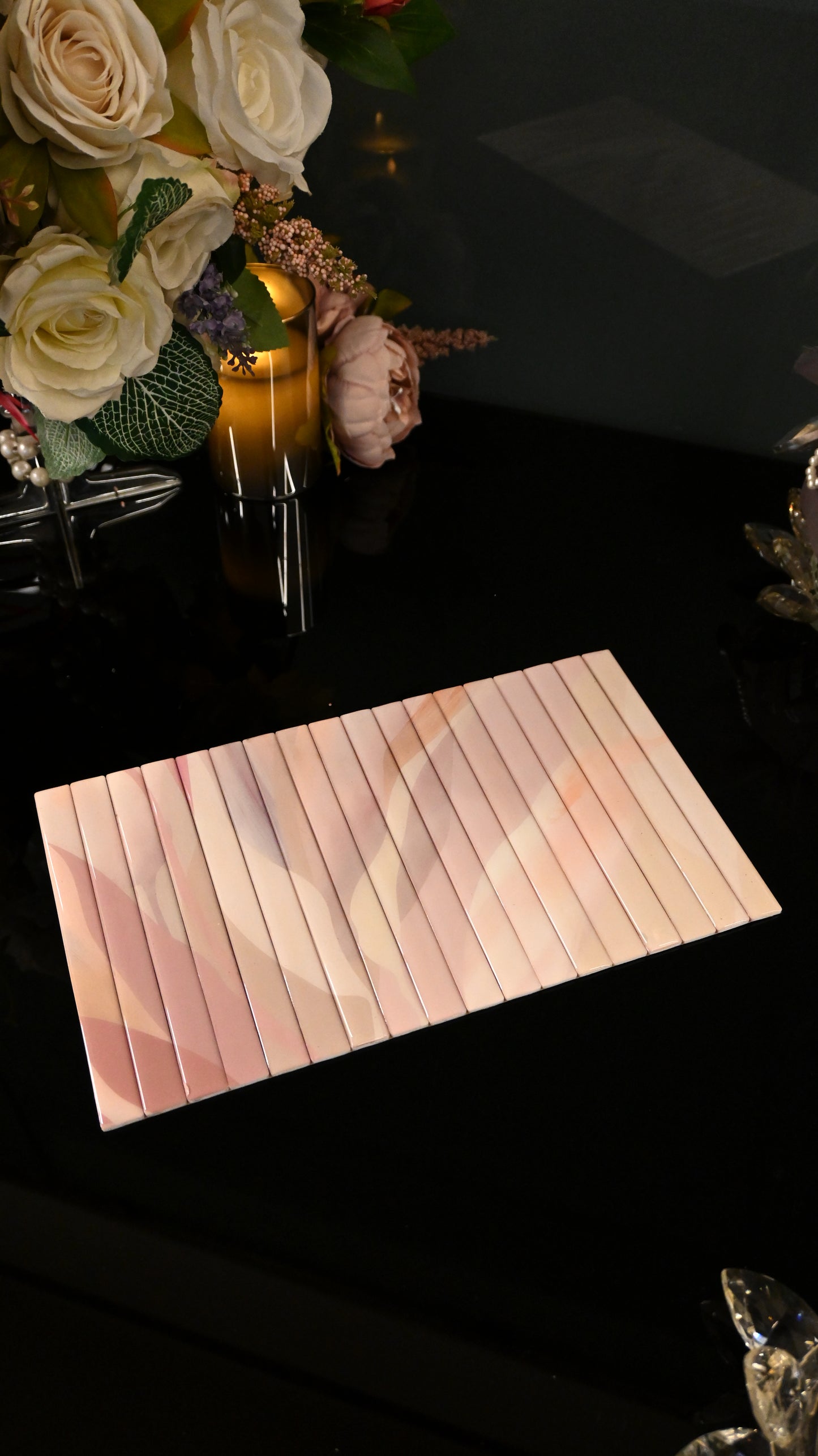 Pink Bloom: Flexi Placemat (13" x 7.5")