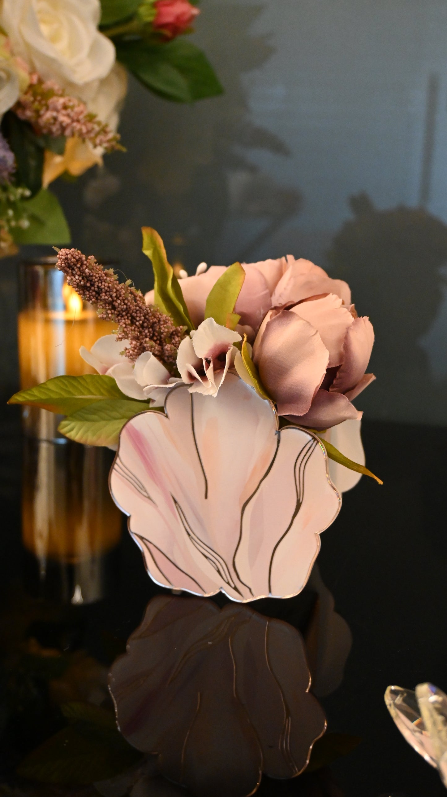 Pink Bloom: Flower Vase