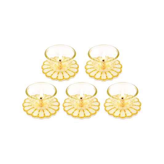 Daisy Gold: Diyas (Set Of 5)