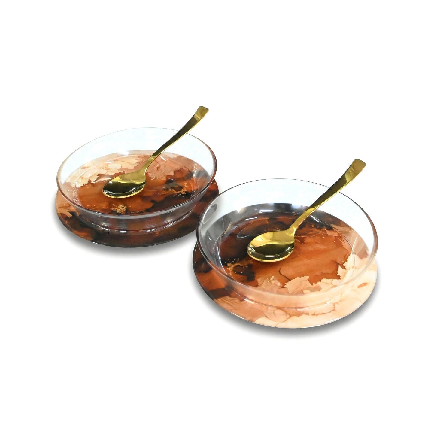 Golden Fade: Dessert Bowls (Set of 2)