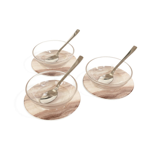 Sand Dunes: Dip Bowls (Set of 3)