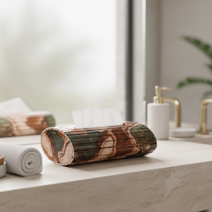 Earth Marble: Flexi Oval Tissue Box