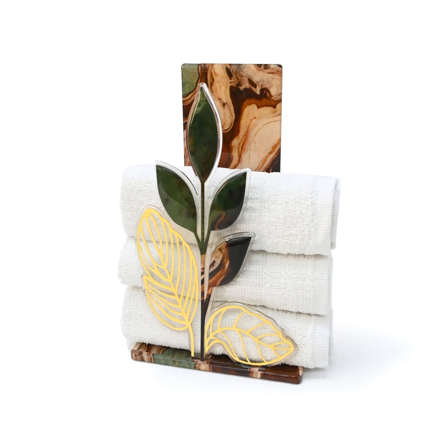Earth Marble: Towel Holder