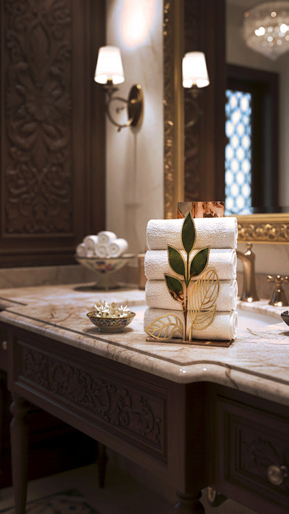 Earth Marble: Towel Holder