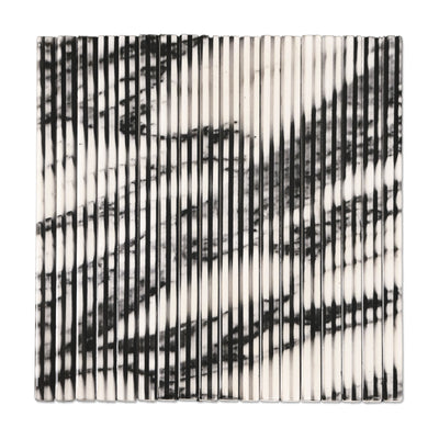 FLUTED MARBLE WHITE