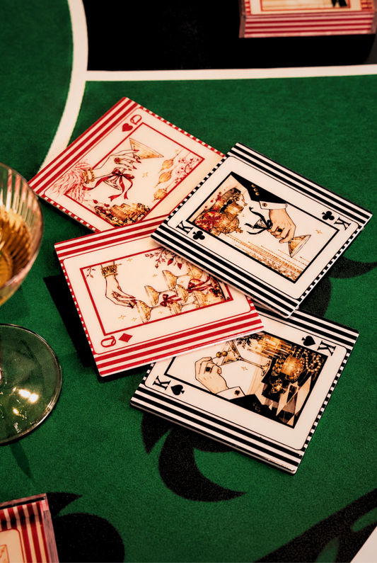 Games Night: Coasters (Set of 4)