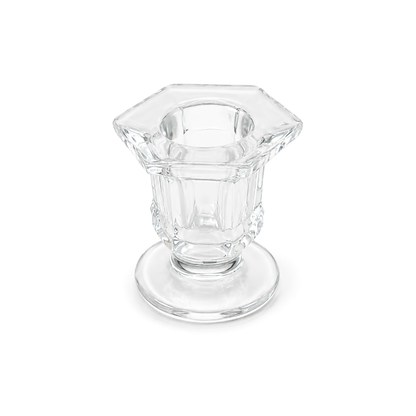 Glass Sleek Candle Stand