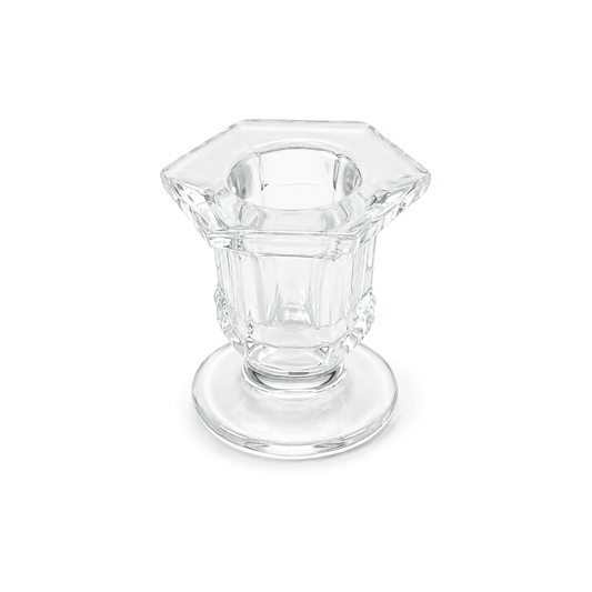 Glass Sleek Candle Stand