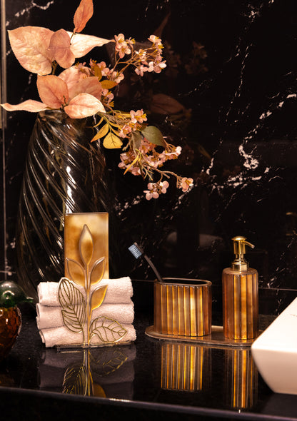 Metallic Gold: Bathroom Set