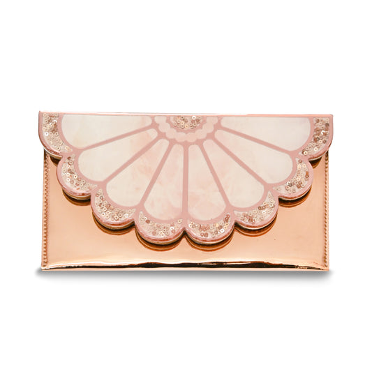 Daisy Rose Gold: Clutch