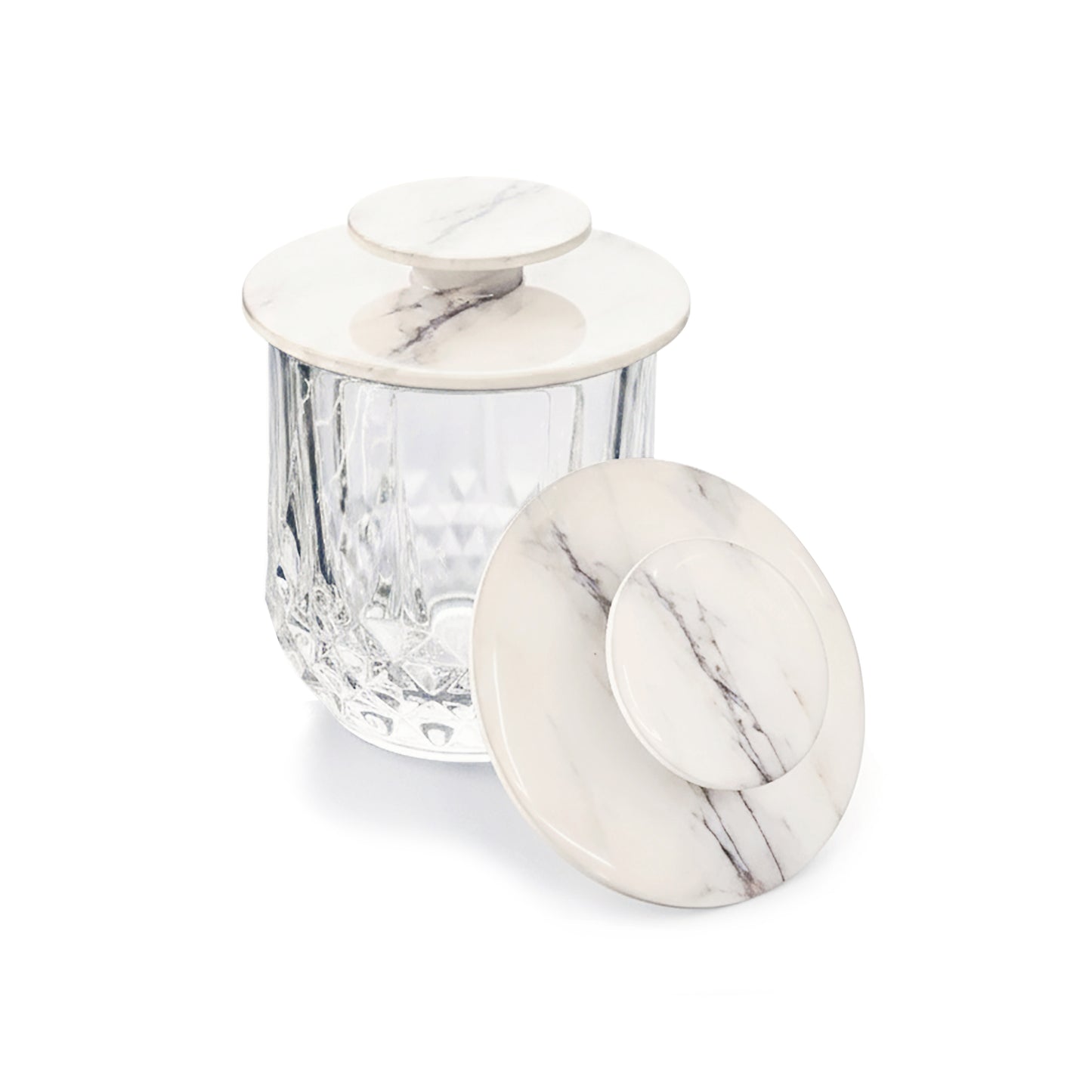 Italian Marble: Lids (Set Of 2)