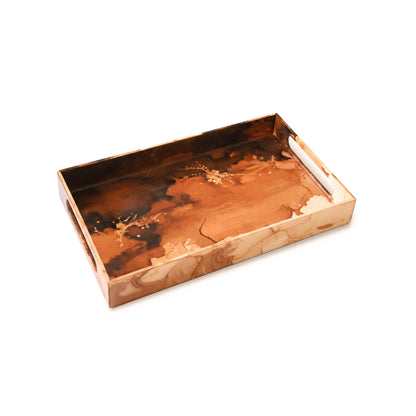 Golden Fade: Medium 4 Wall Tray