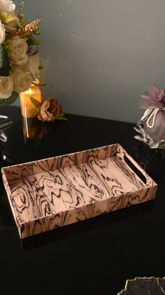 Oak Elegance: Medium 4 Wall Tray