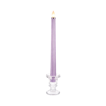 Metallic Lilac: Sleek Candle