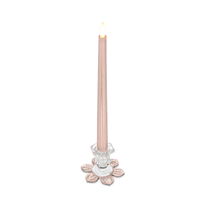 Metallic Pink: Flora Candle Stand