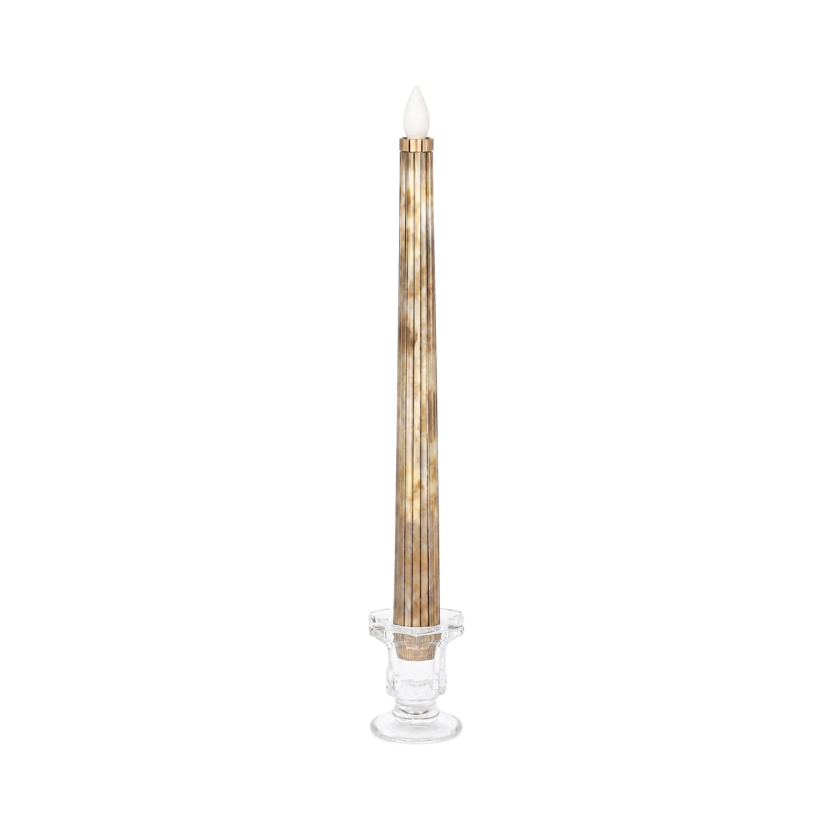 Glass Sleek Candle Stand