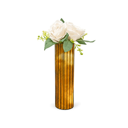 Metallic Gold: Bamboo Vase