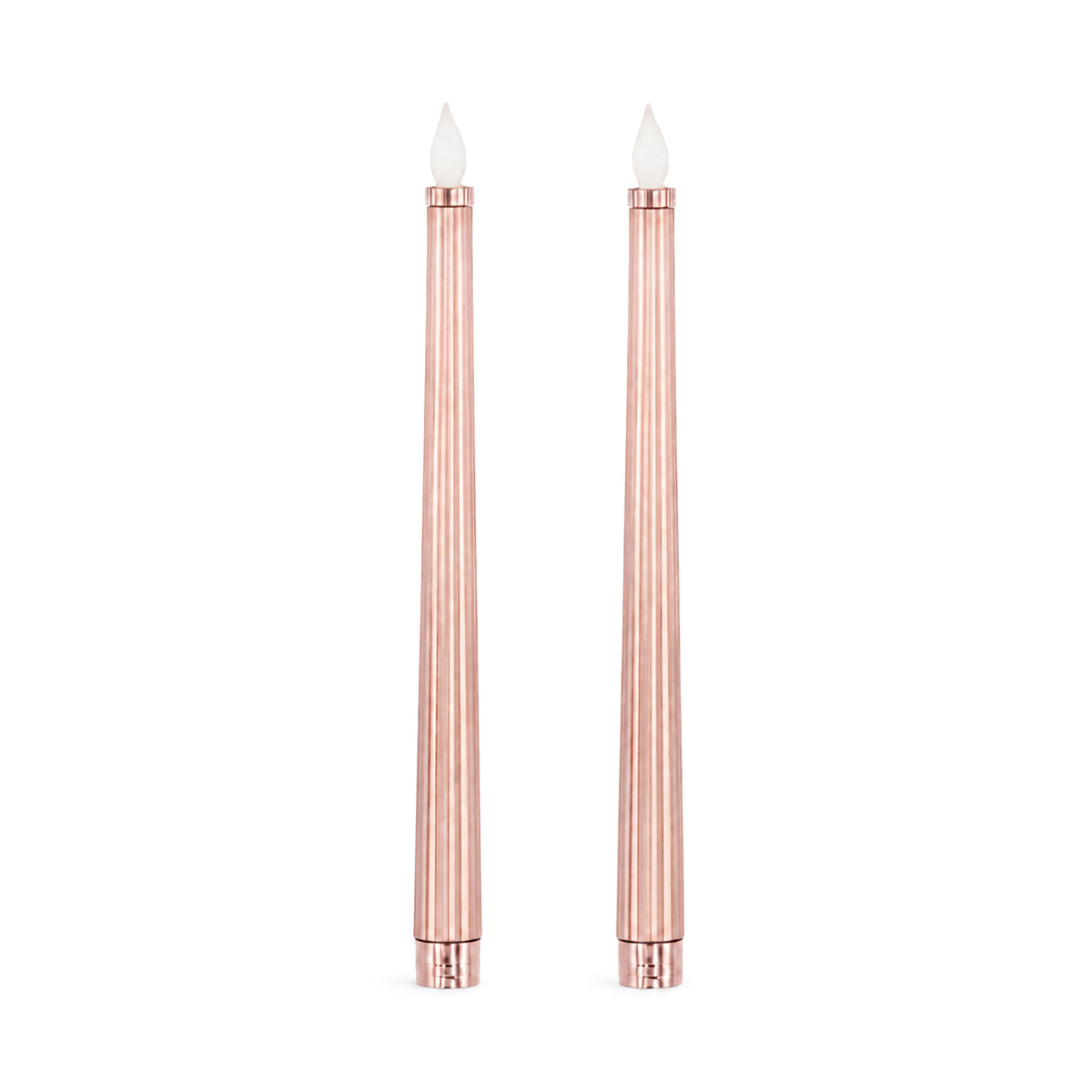Metallic Pink: Sleek Candle