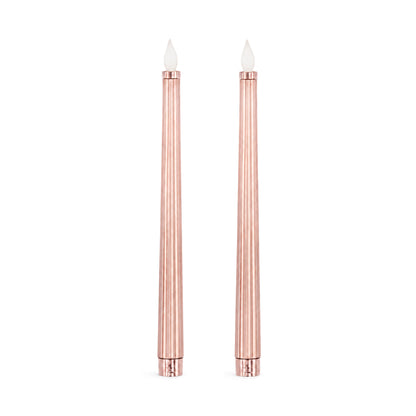 Metallic Pink: Sleek Candle