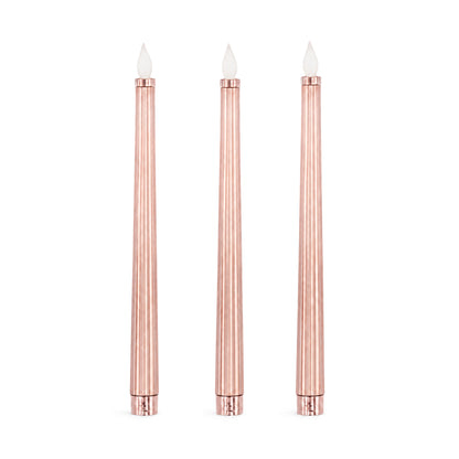 Metallic Pink: Sleek Candle