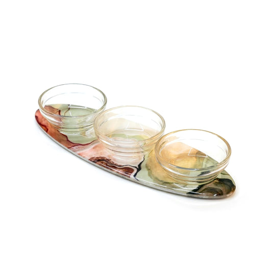 Desert Symphony: Mini Dip Platter