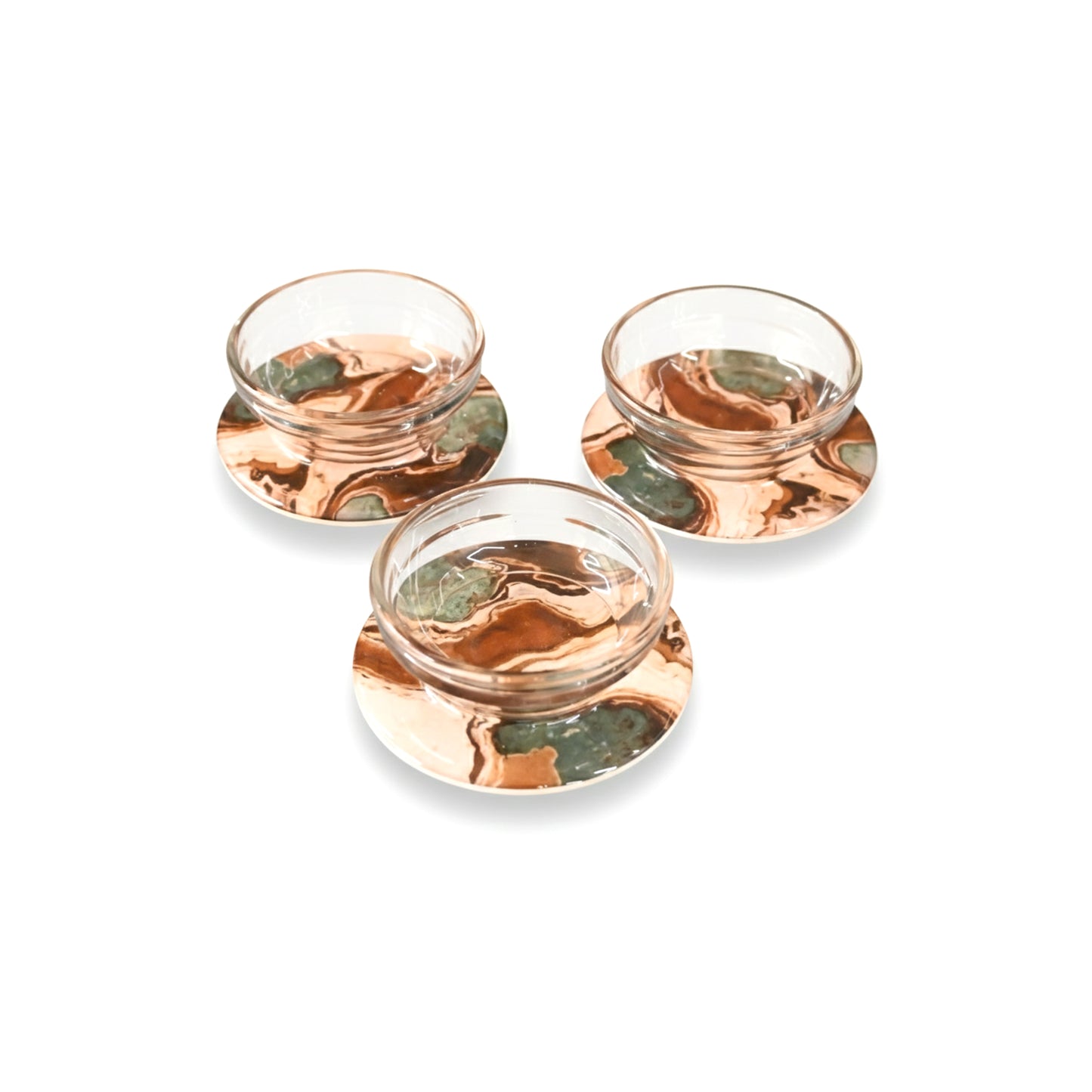 Earth Marble: Mini Dip Bowl