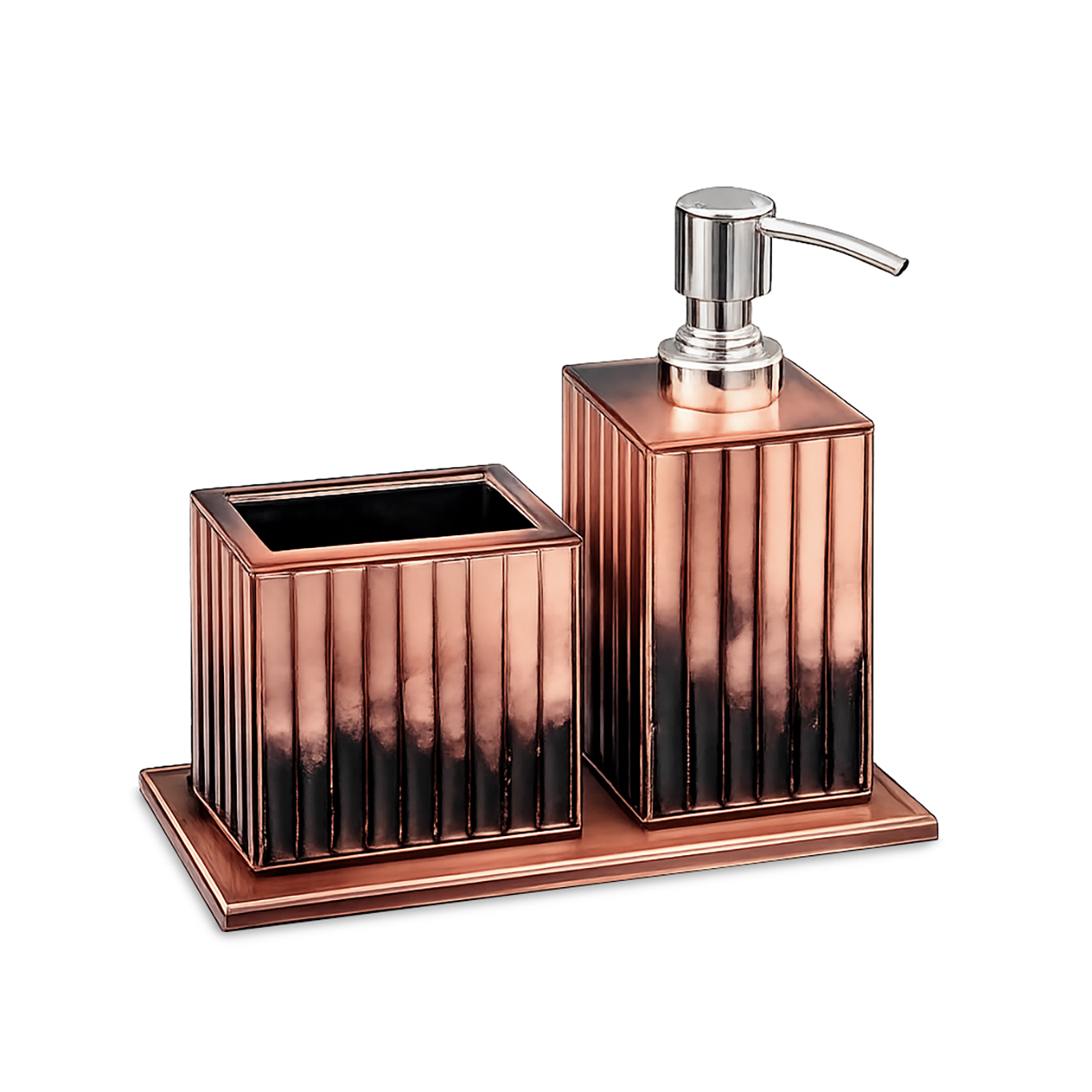Metallic Rosegold: Bathroom Set