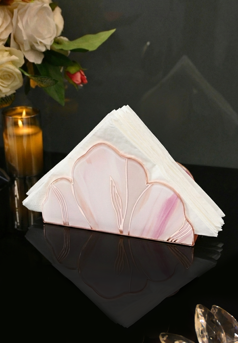 Pink Bloom: Napkin Holder