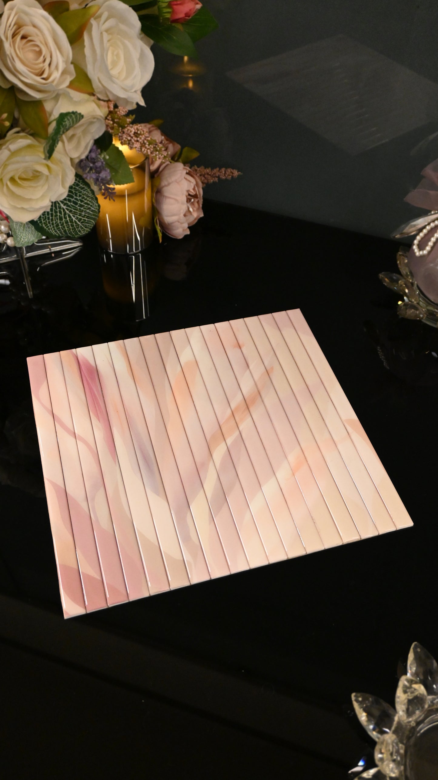 Pink Bloom: Flexi Placemat