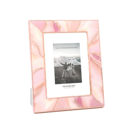 Pink Bloom: Photo Frame