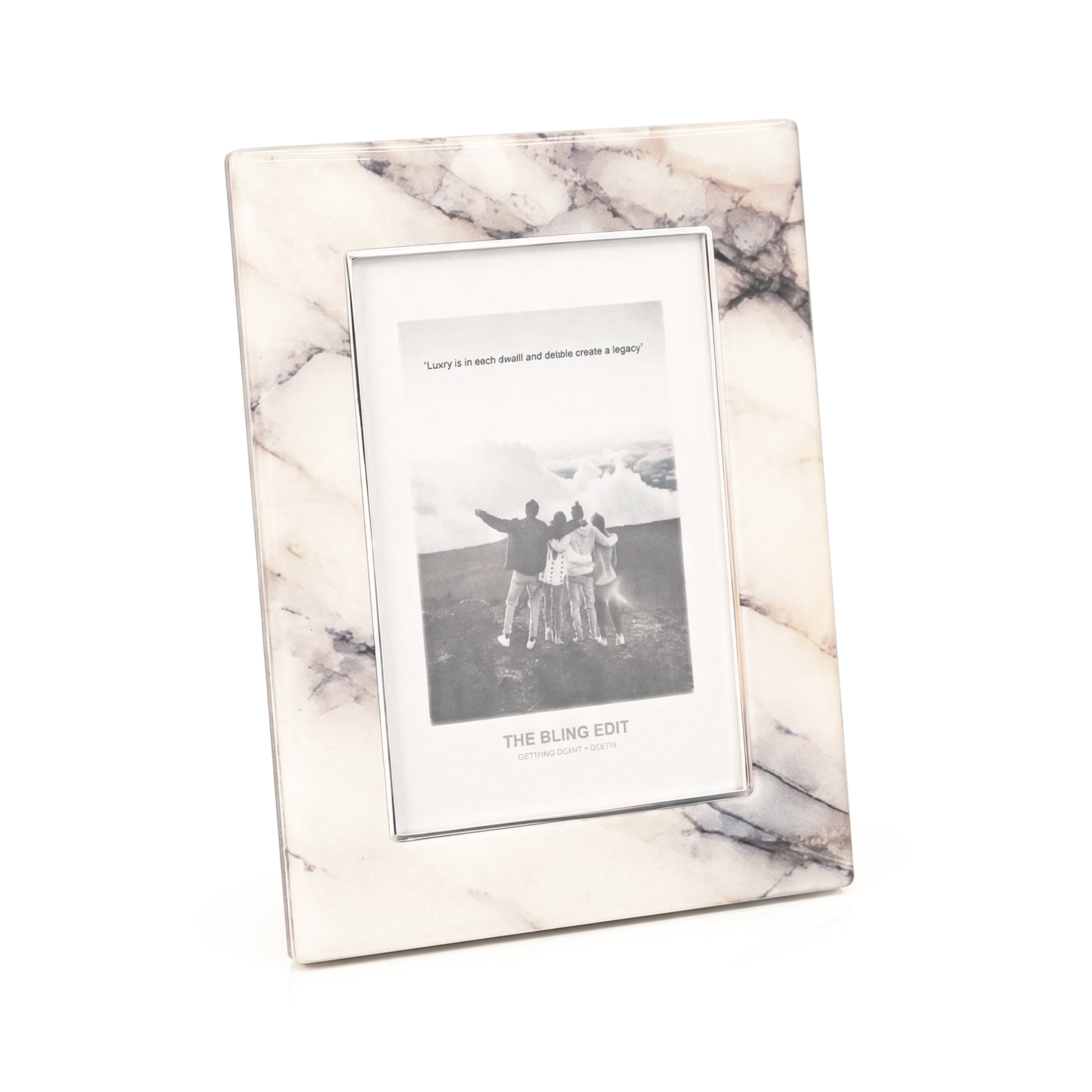 Italian Marble: Photo Frame – The Bling Edit