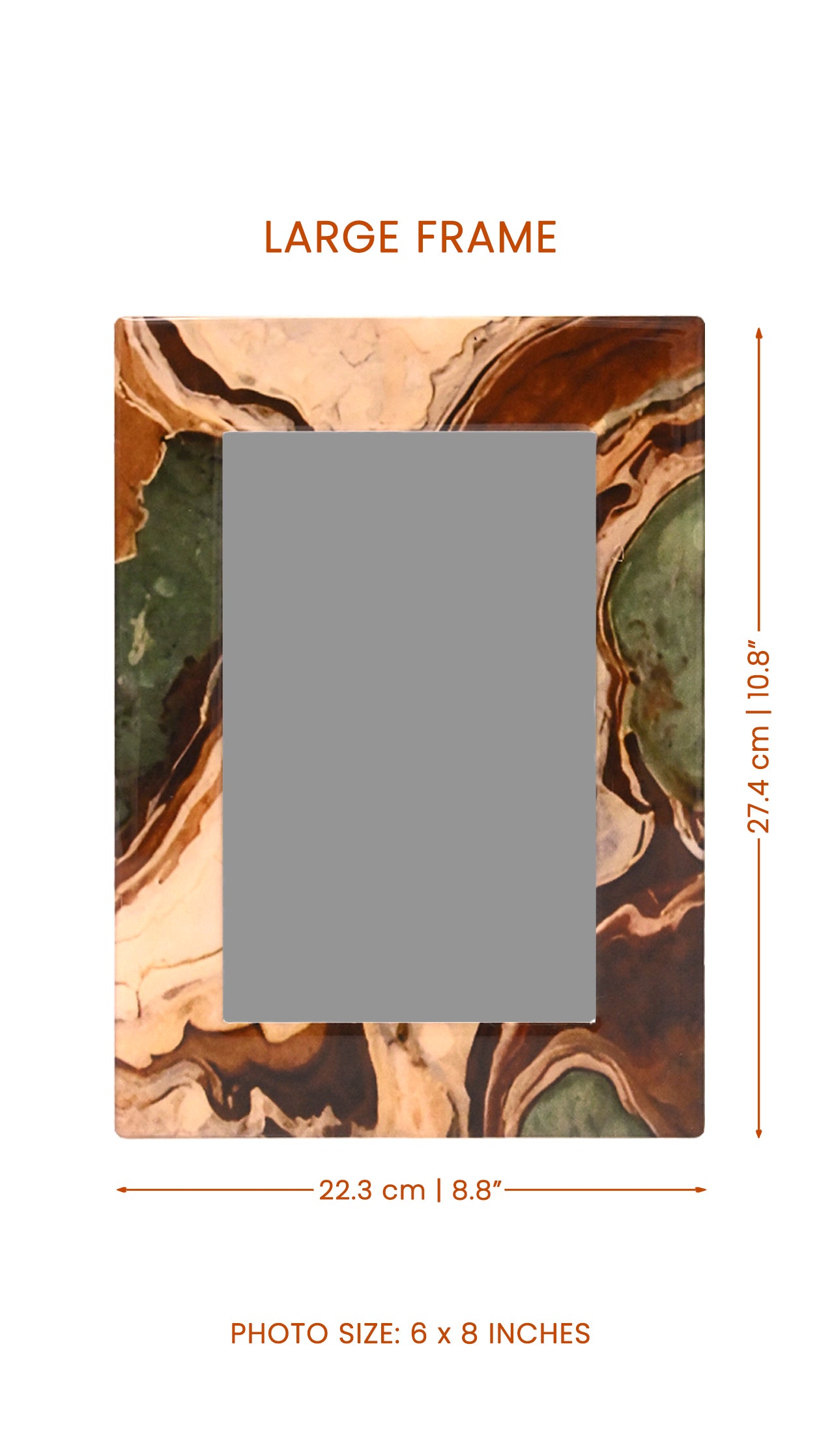 Earth Marble: Photo Frame