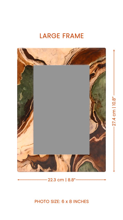 Earth Marble: Photo Frame