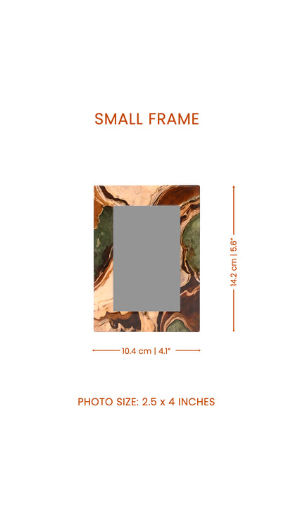 Earth Marble: Photo Frame