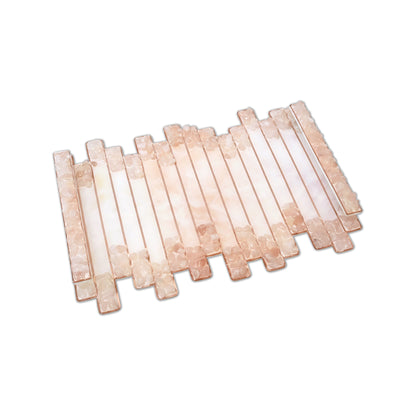 High-Low Stones Pink: Standard Tray