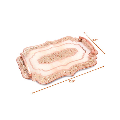 Rose Gold Rose: Medium Tray