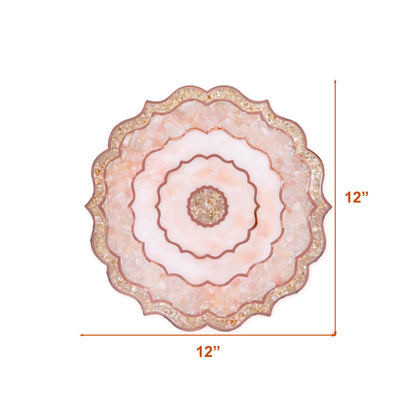 Rose Gold Rose Stones: Placemat