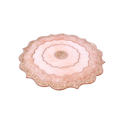 Rose Gold Rose Stones: Placemat