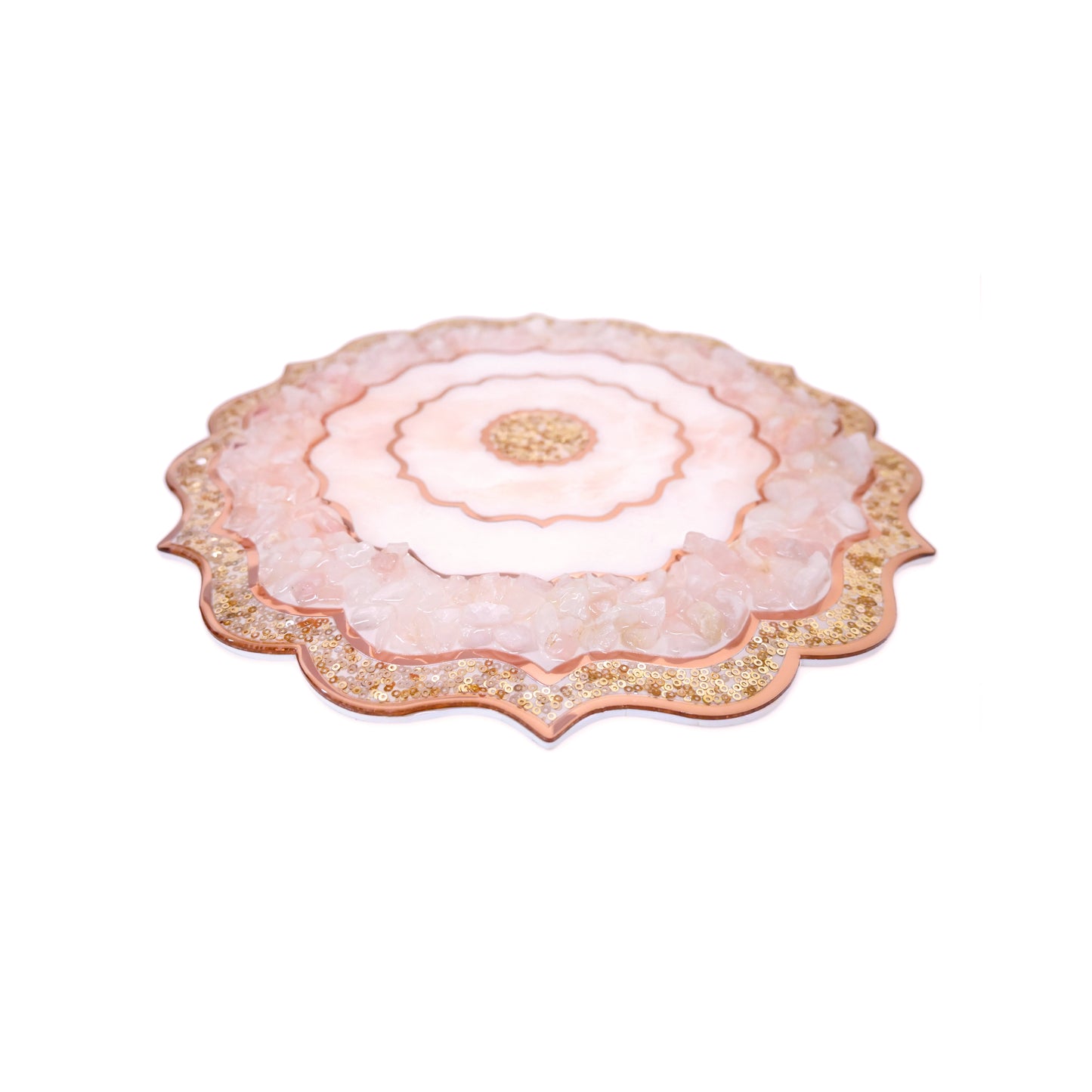 Rose Gold Rose Stones: Placemat