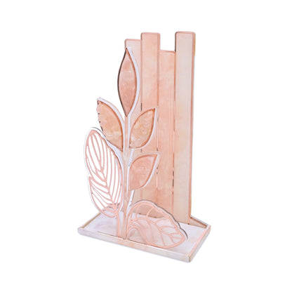 High-Low Stones Pink: Towel Holder