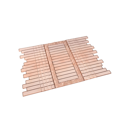 High Low Stones Pink: Sofa Tray